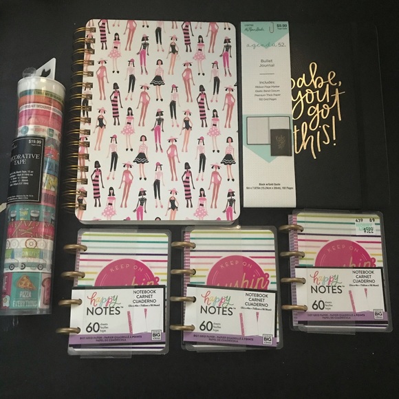 Other - Bullet journal happy notes washi tape